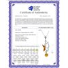 Image 2 : Genuine 0.40 ctw Citrine Necklace 14KT Rose Gold - REF-22F2Z