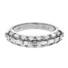 Image 1 : 1.13 CTW Diamond Band Ring 14K White Gold - REF-104M2F