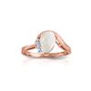 Image 1 : Genuine 0.79 ctw Opal & Diamond Ring 14KT Rose Gold - REF-52F3Z