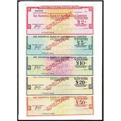 National Bank of Australasia, Limited Specimen Traveler's Checks.