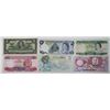 Image 1 : British Colonies, 1937-1995 Banknote Assortment, Lot of 13 Issued Notes.