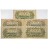 Image 2 : Bank of Taiwan Limited. 1933-1944. Lot of 5 Issued Notes.