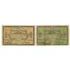 Image 1 : Harbin Community Administration. 1919. Lot of 2 Issued Notes.