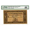 Image 1 : State Treasury. 1898. Unissued Remainder Banknote.