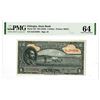 Image 1 : State Bank of Ethiopia, ND (1945) High Grade Issued $1 Banknote.