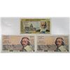 Image 1 : Banque de France. 1960-1963. Lot of 3 Issued Notes.
