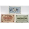 Image 2 : Alfeld and Erkelenz. 1918. Lot of 3 Issued Emergency Notgeld Notes.