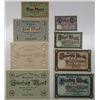 Image 1 : Baden-Baden & Cochem. 1918. Lot of 8  Emergency Notgeld Banknotes..