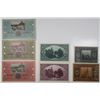 Image 2 : Bingen, Mosbach, & Neckarsulm. 1918. Lot of 7 Issued Emergency Notgeld Banknotes.
