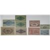 Image 2 : Coblenz (Koblenz) & Cottbus. 1918. Lot of 9 Issued Emergency Notgeld Banknotes.