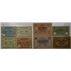 Image 1 : Dresden & Worms. 1918. Lot of 8 Issued Emergency Notgeld Banknotes.