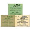 Image 1 : Schlesische Kohlen- & Cokes-Werke. 1914. Lot of 3 Issued Notgeld Emergency Scrip Notes.