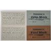 Image 1 : Officer POW Camp in Burg & Town of Wels (Austria). ca. 1918-1921. Lot of 4 Issued Notes.