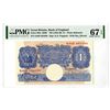 Image 1 : Bank of England, ND (1948-49) High Grade Banknote.