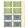 Image 1 : Kingdom of Greece. ND (1944). Pair of Uncut Progress Proof Sheets.