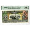 Image 1 : Banco de Occidente. 1916 Issued Banknote.
