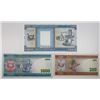 Image 2 : Central Bank of Mauritania. 2002-2004. Lot of 3 Issued Notes.