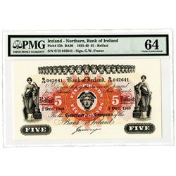 Bank of Ireland, 1940 Highest Graded Issued Banknote