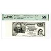Image 1 : Banco Del Paraguay, 1882 Proof Banknote