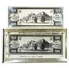 Image 1 : Central Bank of the Philippines. ND (1949). Lot of 2 Photographic Proof/Design Pieces.