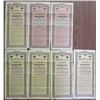 Image 1 : Imperial Russian Government. 1904-1924. Lot of 7 Issued Bonds