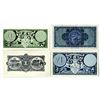 Image 2 : Various Scottish Banks. 1947-1964. Lot of 4 Issued Notes.