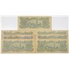 Image 2 : Bank of Korea. 1952. Lot of 7 Issued Notes.