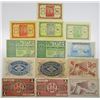 Image 2 : Various Spanish Municipal & Emergency Civil War Issuers. 1937. Lot of 13 Issued Notes.