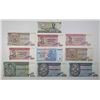 Image 1 : Banque du Za¥re & Reserve Bank of Zimbabwe. 1973-2008. Lot of 17 Issued Notes.