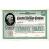 Image 1 : Chandler Mortgage Company Bank, 1890-1900 Specimen Stock Certificate