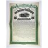 Image 1 : KS. Inter-State Loan & Trust Co., 1880s $500 Specimen 6% Gold Coupon Bond, XF