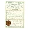 Image 1 : Pennock Underground Conduit & Surface Telegraph Co., 1886 I/U Stock Certificate