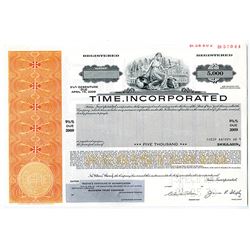 Time, Inc. 1979 Specimen Bond