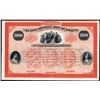 Image 1 : Credito Hipotecario De Bolivia 1900-1920 (using and 1870 to 1880 Bond Design) Specimen Bond.