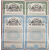 Image 1 : Republic of Bolivia, 1928 I/U 7% Gold Coupon Bond Quartet