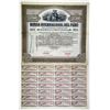 Image 1 : Banco Internacional del Peru, 1900-10 Specimen Lp100 8% Coupon Bond VF ABN