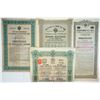 Image 1 : Imperial Russian Government, 1894-1915, Quartet of Bonds.