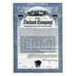 Durland Co., 1900 Specimen Bond