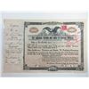 Image 1 : California, Arizona and Santa Fe Railway Co., 1920 I/C Stock Certificate.