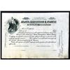 Image 1 : Atlanta, Birmingham & Atlantic Railway Co. 1900-20 Progress Proof Stock Certificate.