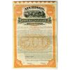 Image 1 : Atchison, Topeka and Santa Fe Railroad Co. 1889 $500 Specimen Bond