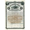 Image 1 : Marietta Mineral Railway Co., 1884 Specimen Bond Rarity.