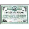Image 1 : State of Maine, 1889 Specimen Bond.