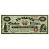 Image 1 : Dr. Flint's Quaker Bitters, 1860-70's Advertising Note.