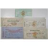 Image 1 : Various US Banking Institutions. 1850s-1870s. Lot of 18 Issued Checks, All but One With U.S. Imprint