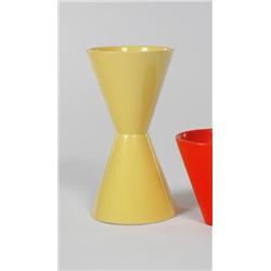 La Gardo Tackett Yellow glazed double c