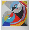 Image 1 : Sonia Delaunay Untitled color lithograph