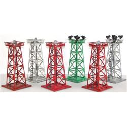 6 Lionel Towers Beacons 394 395