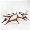 Image 1 : Vladimir Kagan Contour chairs, pair Kag