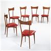 Ico Parisi dining chairs, set of six Co